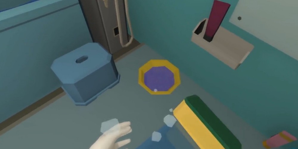 A picture of Sasha with her models bones visible.